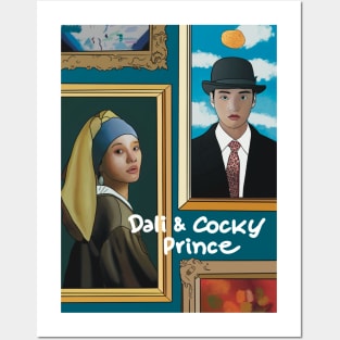 Dali and the cocky prince- Kdrama pop artwork Posters and Art